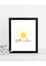 Load image into Gallery viewer, Printable Artwork | Hello Sunshine | 2 colors
